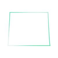 Wyoming map on white background vector