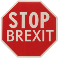 stop brexit sign transparent PNG