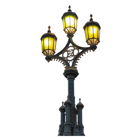 lâmpada de rua transparente png