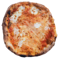 pizza margherita comida horneada png transparente