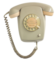 Vintage-Telefon transparentes Png