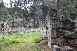 Phaselis ruins in Turkey photo