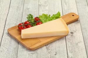 Italian traditional parmesan cheese triangle photo