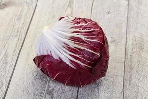 Fresh radicchio salad photo