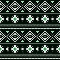 Geometric Vector Seamless Pattern In Ethnic Style. Textile Printing, Mexican Style. For Website Background, Wrapping Paper And Fabric Design.