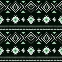 Geometric Vector Seamless Pattern In Ethnic Style. Textile Printing, Mexican Style. For Website Background, Wrapping Paper And Fabric Design.