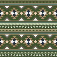 Geometric Vector Seamless Pattern In Ethnic Style. Textile Printing, Mexican Style. For Website Background, Wrapping Paper And Fabric Design.