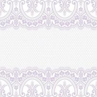 Seamless flower lace pattern vector