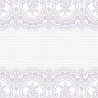 Seamless flower lace pattern vector