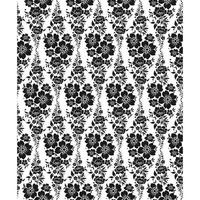 Seamless white floral lace pattern vector
