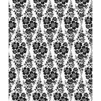 Seamless white floral lace pattern vector