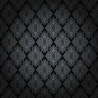 Seamless damask pattern vector