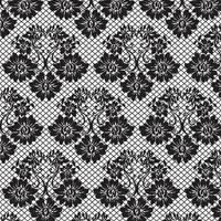 Seamless flower lace pattern vector