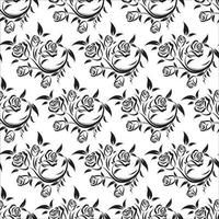 Flower pattern vector