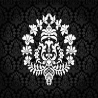 Seamless Damask Pattern vector