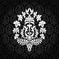 Seamless Damask Pattern vector