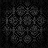 Vector vintage damask pattern design