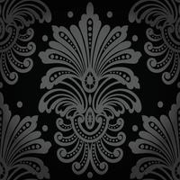 Vector vintage damask pattern design