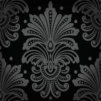 Vector vintage damask pattern design