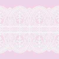 Seamless flower lace pattern vector