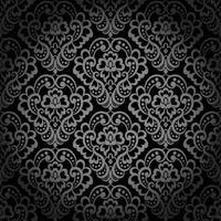 Vector vintage damask pattern design