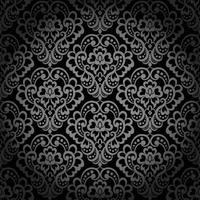 Vector vintage damask pattern design