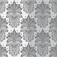 Vector vintage damask pattern design