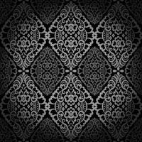 Vector vintage damask pattern design