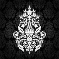 Seamless Damask Pattern vector