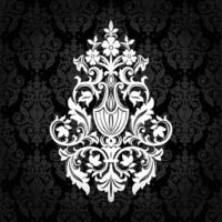 Seamless Damask Pattern vector