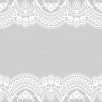 Seamless flower lace pattern vector