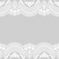 Seamless flower lace pattern vector