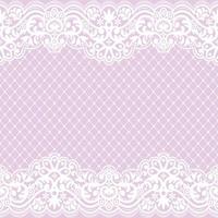 Seamless flower lace pattern vector