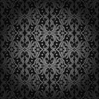 Vector vintage damask pattern design