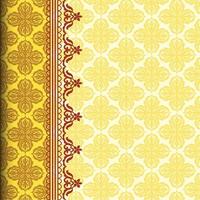 seamless damask pattern vector