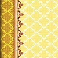 seamless damask pattern vector