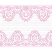 Lace seamless pattern with flowers vector