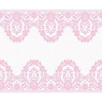 Lace seamless pattern with flowers vector