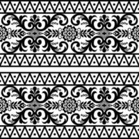 Seamless Damask Pattern vector