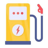Premium download icon of petrol pump vector