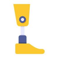 Perfect design icon of artificial leg vector