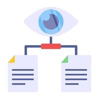 Perfect design icon of network monitoring vector
