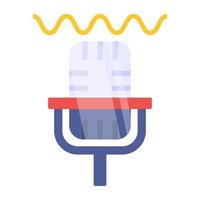 Modern design icon of voice recognition vector