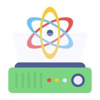 Modern design icon of data science vector