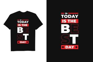 Modern Motivational Quote T Shirt design print ready file vector