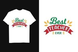 Happy teachers day t shirt design vector