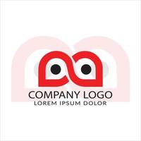 Letter a logo design vector