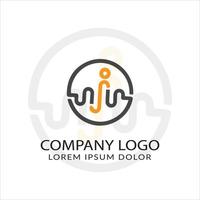 diseño de marca de logotipo moderno vector