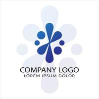 Modern logo branding design vector