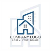 Modern logo branding design vector